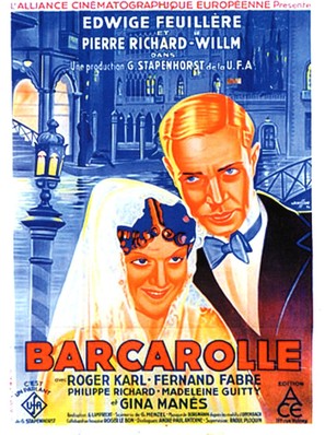 Barcarolle - French Movie Poster (thumbnail)