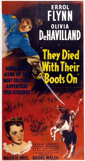 They Died with Their Boots On - Movie Poster (thumbnail)