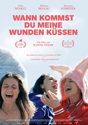 Wann kommst du meine Wunden k&uuml;ssen - German Movie Poster (thumbnail)