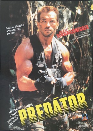 Predator - Czech Movie Poster (thumbnail)