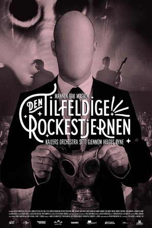 Den tilfeldige rockestjernen - Norwegian Movie Poster (thumbnail)