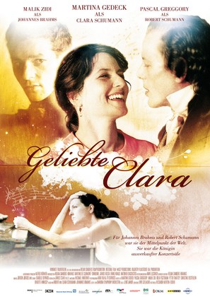 Geliebte Clara - German Movie Poster (thumbnail)