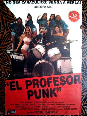 El profesor Punk - Argentinian Movie Poster (thumbnail)
