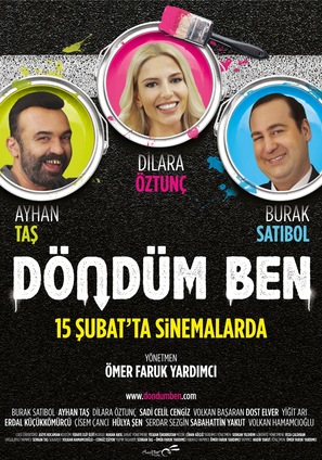 D&ouml;nd&uuml;m ben - Turkish Movie Poster (thumbnail)