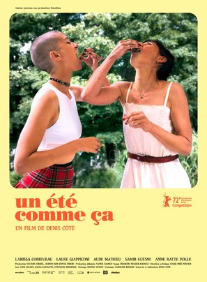 Un &eacute;t&eacute; comme &ccedil;a - French Movie Poster (thumbnail)