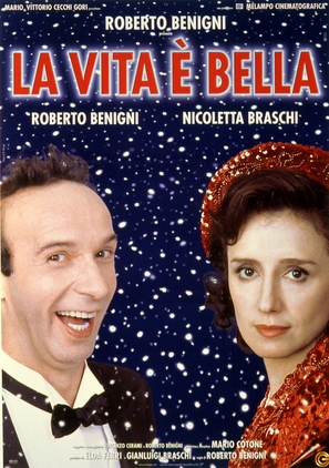 La vita &egrave; bella - Italian Movie Poster (thumbnail)