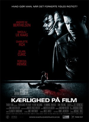 K&aelig;rlighed p&aring; film - Danish Movie Poster (thumbnail)