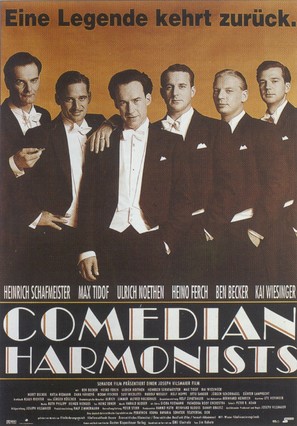 Comedian Harmonists - German Movie Poster (thumbnail)