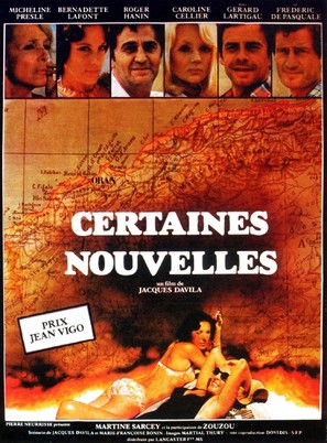 Certaines nouvelles - French Movie Poster (thumbnail)
