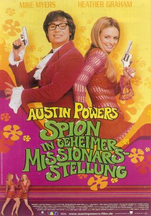 Austin Powers: The Spy Who Shagged Me - German Movie Poster (thumbnail)