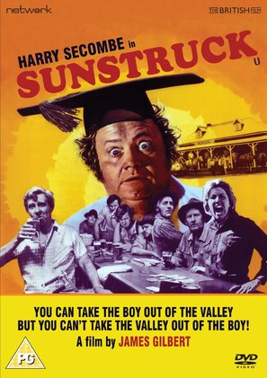 Sunstruck - British DVD movie cover (thumbnail)