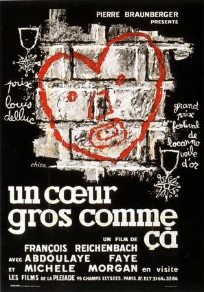 Un coeur gros comme &ccedil;a - French Movie Poster (thumbnail)