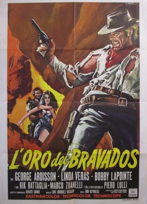 L&#039;oro dei bravados - Italian Movie Poster (thumbnail)