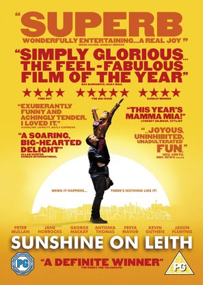 Sunshine on Leith - British DVD movie cover (thumbnail)