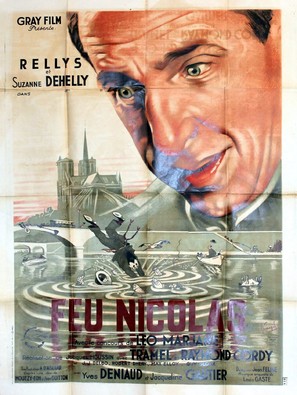 Feu Nicolas - French Movie Poster (thumbnail)
