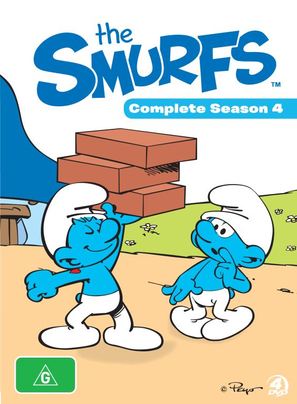 &quot;Smurfs&quot; - Australian DVD movie cover (thumbnail)