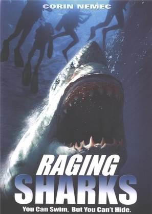 Raging Sharks - DVD movie cover (thumbnail)