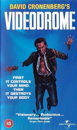 Videodrome - British VHS movie cover (thumbnail)