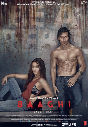 Baaghi - Indian Movie Poster (thumbnail)