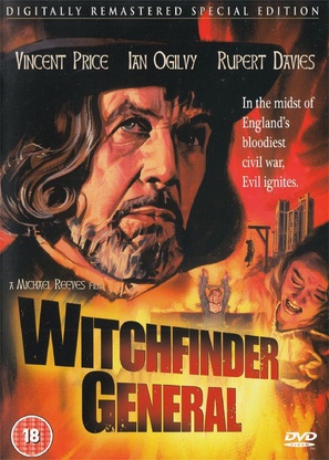 Witchfinder General - British DVD movie cover (thumbnail)