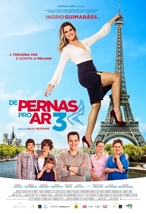 De Pernas pro Ar 3 - Brazilian Movie Poster (thumbnail)