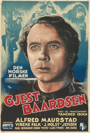 Gjest Baardsen - Norwegian Movie Poster (thumbnail)