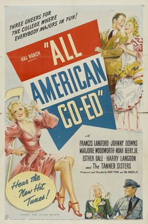 All-American Co-Ed - Movie Poster (thumbnail)