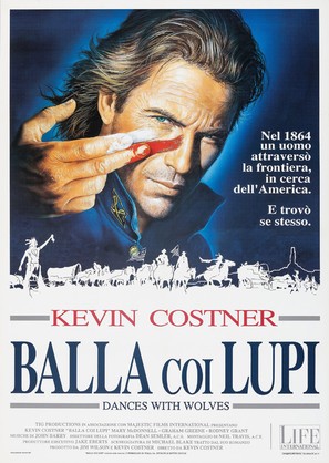 Dances with Wolves - Italian Movie Poster (thumbnail)