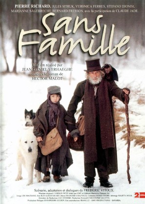 Sans famille - French DVD movie cover (thumbnail)