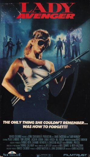 Lady Avenger - VHS movie cover (thumbnail)