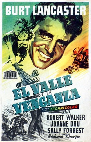 Vengeance Valley - Spanish Movie Poster (thumbnail)