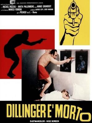 Dillinger &egrave; morto - Italian Movie Poster (thumbnail)