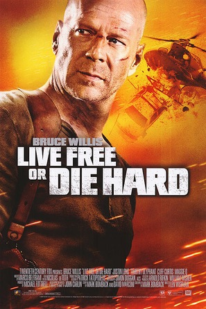 Live Free or Die Hard - Movie Poster (thumbnail)