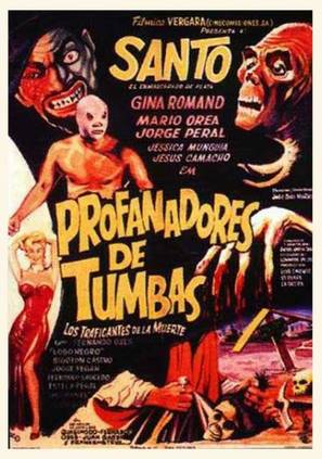 Profanadores de tumbas - Mexican Movie Poster (thumbnail)