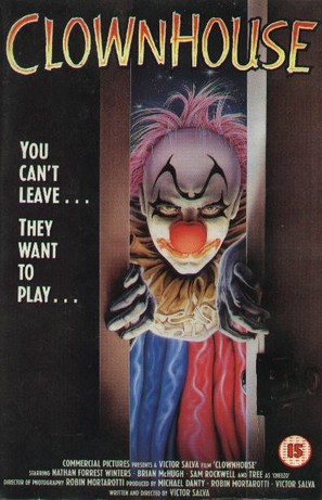 Clownhouse - British VHS movie cover (thumbnail)