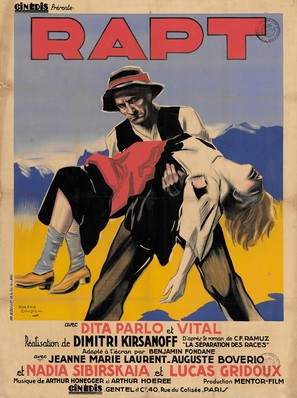 Rapt - French Movie Poster (thumbnail)