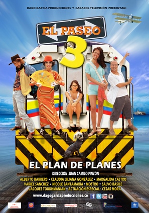 El paseo 3 - Colombian Movie Poster (thumbnail)