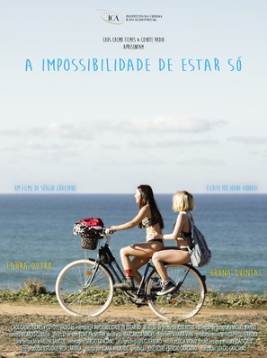 A Impossibilliade de Estar S&oacute; - Portuguese Movie Poster (thumbnail)