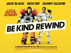 Be Kind Rewind - British poster (thumbnail)