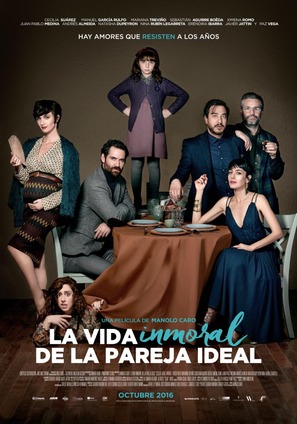 La vida inmoral de la pareja ideal - Mexican Movie Poster (thumbnail)