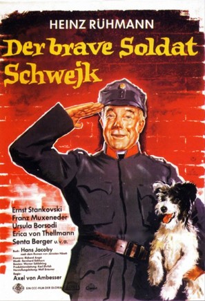 Brave Soldat Schwejk, Der - German Movie Poster (thumbnail)