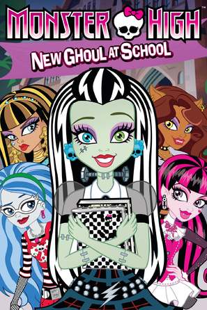 Monster High: New Ghoul at School - Movie Cover (thumbnail)