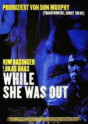 While She Was Out - German Movie Poster (thumbnail)