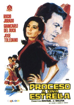 Proceso a una estrella - Spanish Movie Poster (thumbnail)