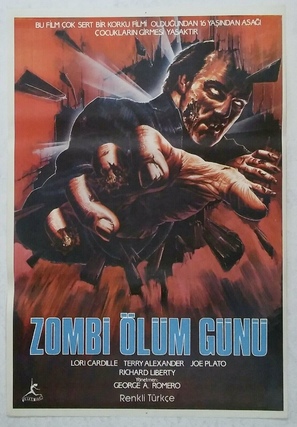 Day of the Dead - Turkish Movie Poster (thumbnail)