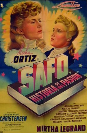 Safo, historia de una pasi&oacute;n - Argentinian Movie Poster (thumbnail)