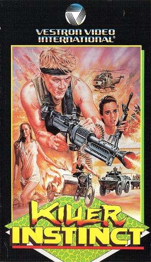 Killer Instinct - Dutch VHS movie cover (thumbnail)