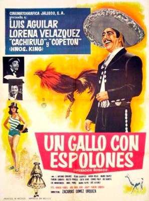 Un gallo con espolones (Operaci&oacute;n &ntilde;ongos) - Mexican Movie Poster (thumbnail)