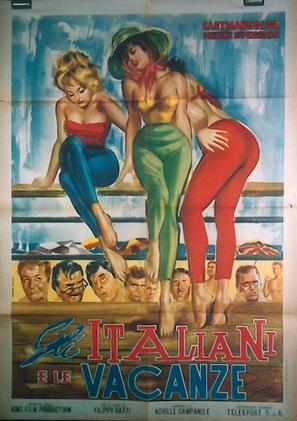 Italiani e le vacanze, Gli - Italian Movie Poster (thumbnail)