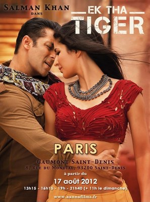 Ek Tha Tiger - French Movie Poster (thumbnail)